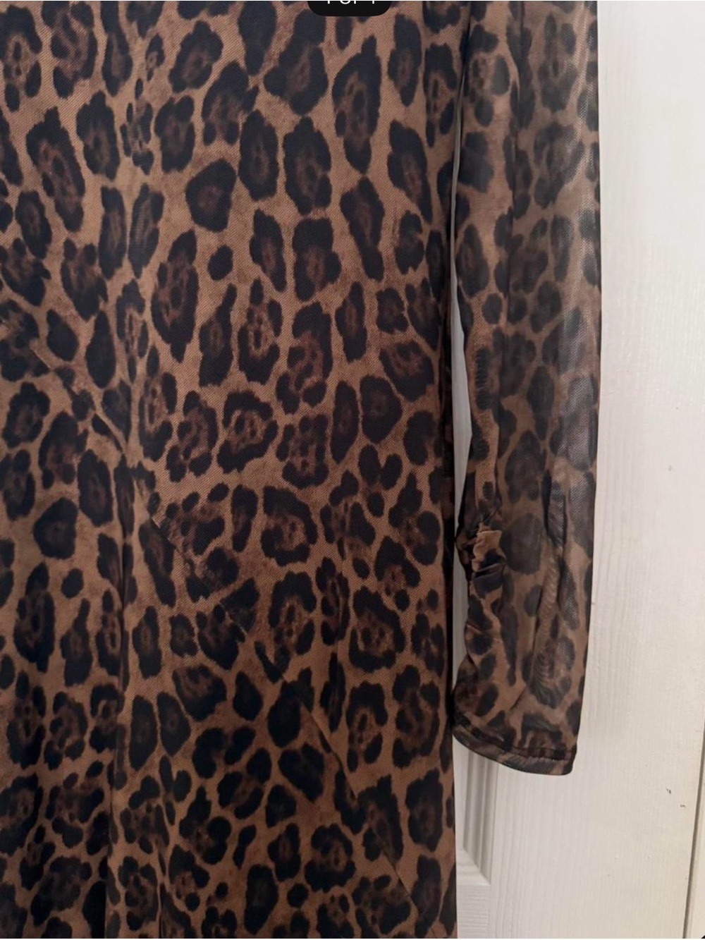 Rachel Zoe Leopard Print Maxi Dress - Brown & Black